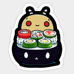 sushi friends #3 Sticker